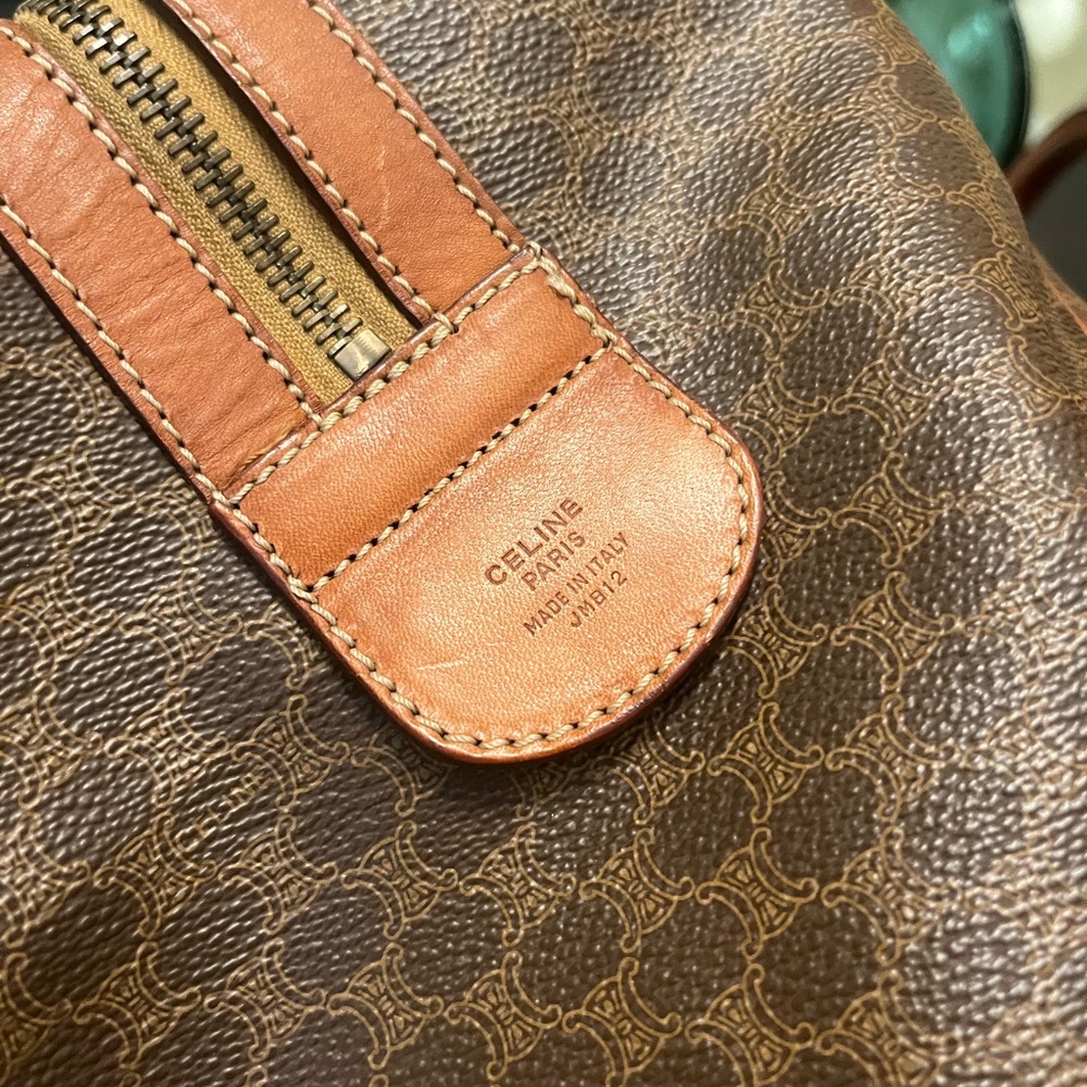 Celine Brown Monogram Duffel Bag - Picture 12 of 12